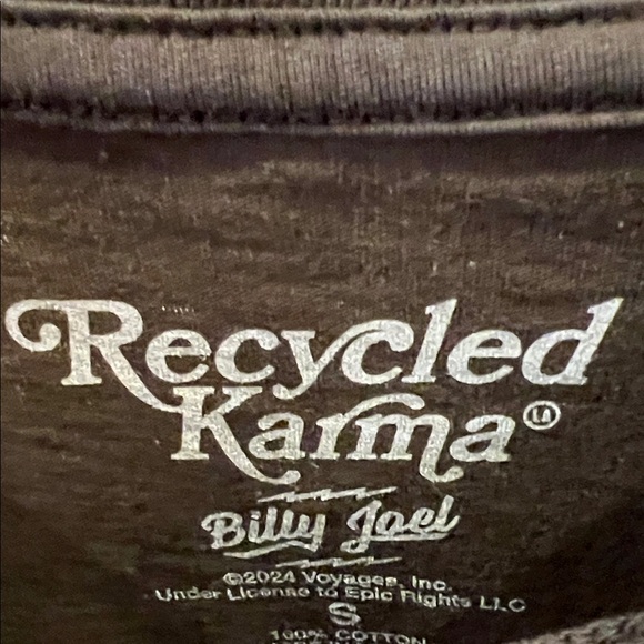 Recycled Kharma Billy Joel Supersoft impossible to find tank oversized Size S - Picture 3 of 3